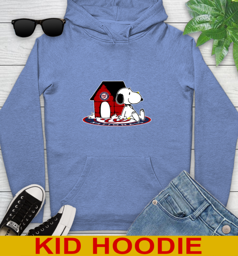 MLB Baseball Washington Nationals Snoopy The Peanuts Movie Shirt Youth Hoodie 12
