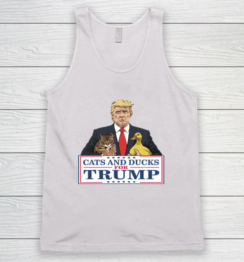 Cats And Ducks For Trump 2024 Kittens And Ducks For Trump Tank Top
