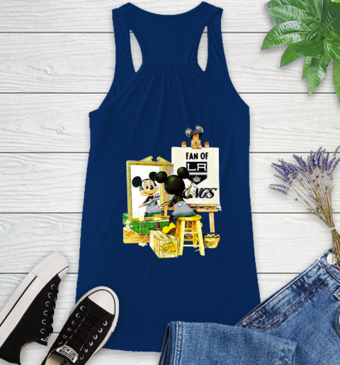 NHL Hockey Los Angeles Kings Mickey Drawing Shirt 42