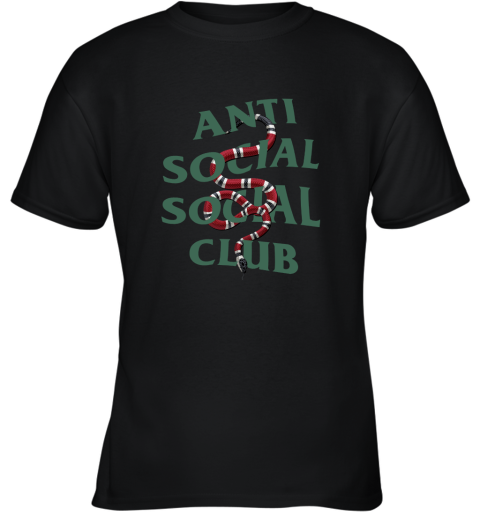 Anti Social Social Club ASSC GC Snake Youth T-Shirt