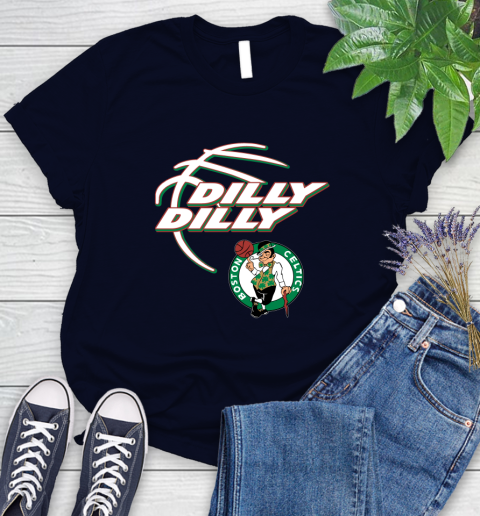 NBA Boston Celtics Dilly Dilly Basketball Sports Women's T-Shirt 3