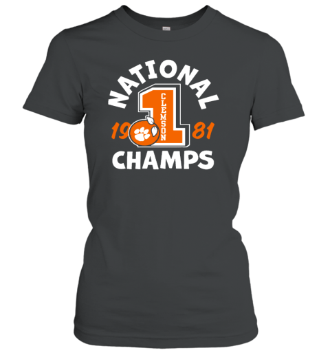1981 Clemson Football National Champs Women's T-Shirt