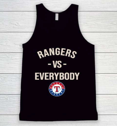 Texas Rangers Vs Everybody Tank Top