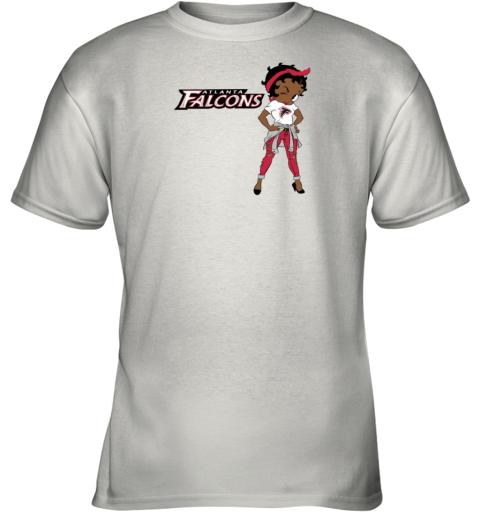 Betty Boop Atlanta Falcons Youth T-Shirt