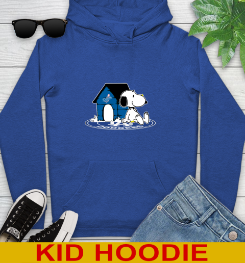 MLB Baseball Los Angeles Dodgers Snoopy The Peanuts Movie Shirt Youth Hoodie 10