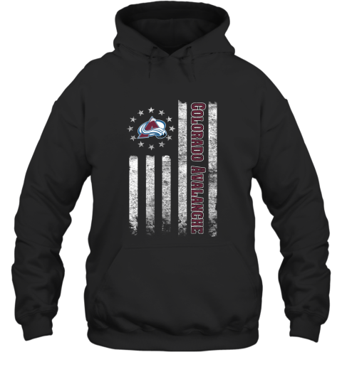 NHL American Flag Hockey Sports Colorado Avalanche Hoodie