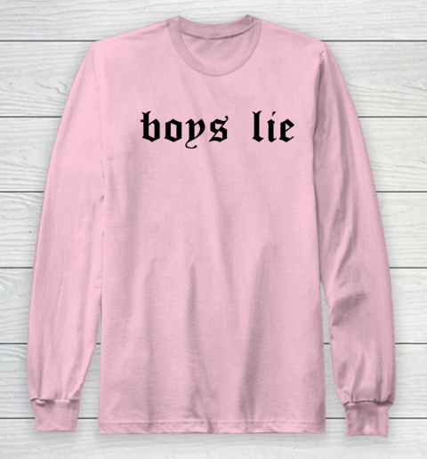 Boys Lie Long Sleeve T-Shirt 6