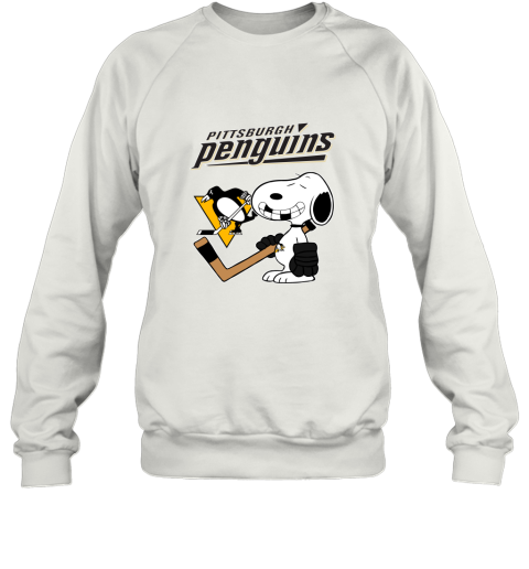 Pittsburgh Penguins Ice Hockey Broken Teeth Snoopy NHL Sweatshirt