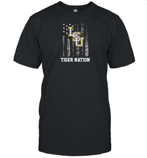LSU Tigers Baseball Nation Apparel Unisex Jersey Tee