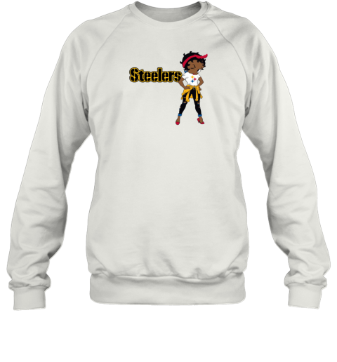 Betty Boop Pittsburgh Steelers Sweatshirt