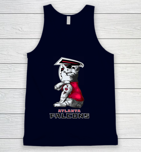 NFL Football My Cat Loves Atlanta Falcons Tank Top 2