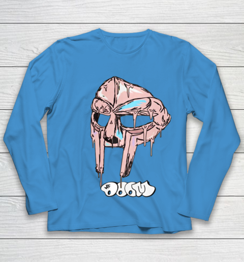 Tribute To M F Doom Villain Mask Gift Youth Long Sleeve 4