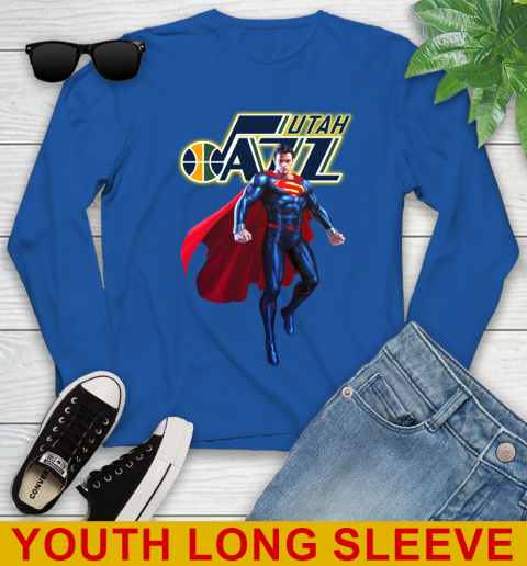 NBA Awesome Superman Basketball Sports Utah Jazz 131