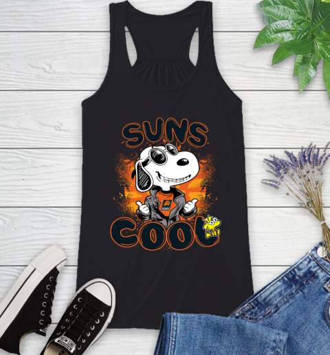 NBA Basketball Phoenix Suns Cool Snoopy Shirt Racerback Tank