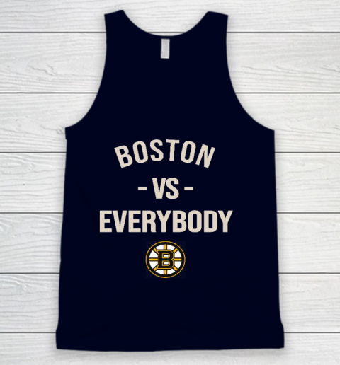 Boston Bruins Vs Everybody Tank Top 2