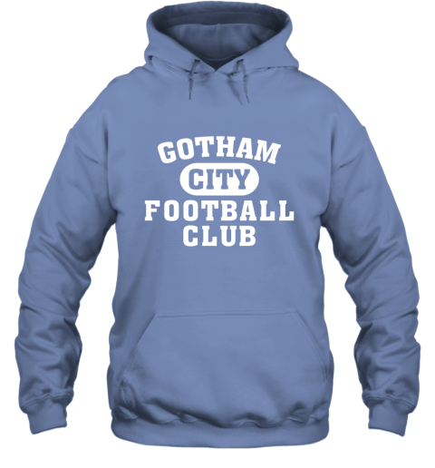 NEW YORK JETS GOTHAM CITY nudt new york jets gotham city hoodie 23 front carolina blue