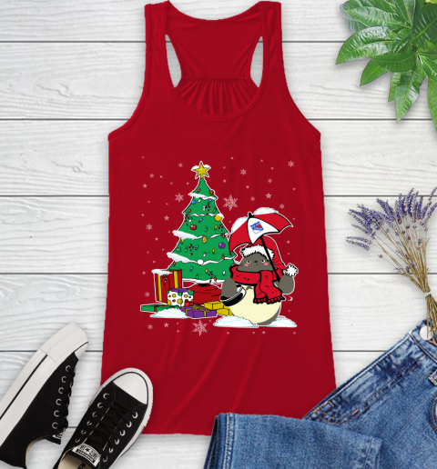 New York Rangers NHL Hockey Cute Tonari No Totoro Christmas Sports Racerback Tank 5