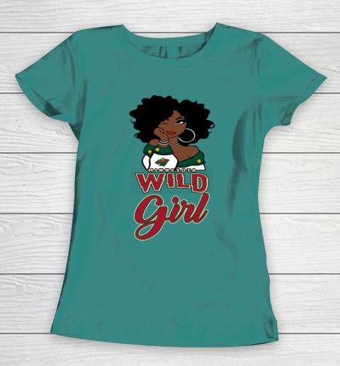 Minnesota Wild Girl NHL Women's T-Shirt 12