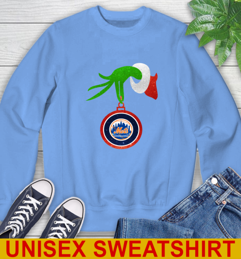 New York Mets Grinch Merry Christmas MLB Baseball Sweatshirt 11