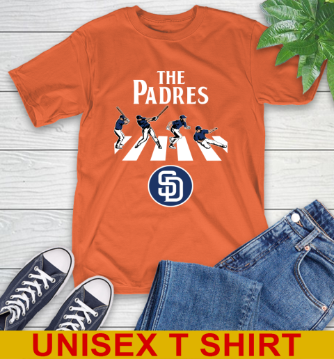 MLB Baseball San Diego Padres The Beatles Rock Band Shirt T-Shirt 4