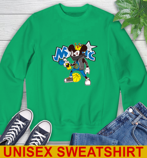 Orlando Magic NBA Basketball Mickey Peace Sign Sports Sweatshirt 6