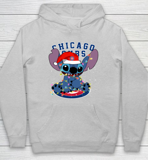 Chicago Cubs MLB noel stitch Baseball Christmas Hoodie 4