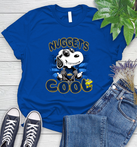NBA Basketball Denver Nuggets Cool Snoopy Shirt Women's T-Shirt 10