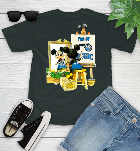 NBA Basketball Orlando Magic Mickey Drawing Shirt 98