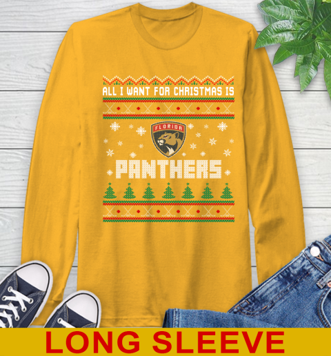 Florida Panthers NHL Hockey All I Want For Christmas Is My Team Sports 56