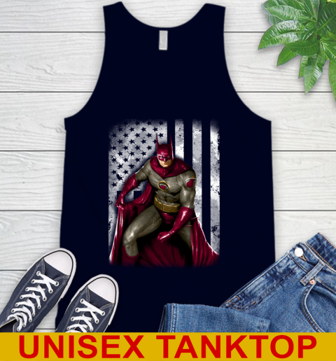 Miami Heat NBA Basketball Batman DC American Flag Shirt Tank Top 2