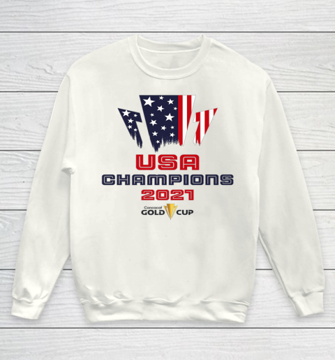 USA Gold Cup T Shirt  Jersey Concacaf Champions 2021 Youth Sweatshirt