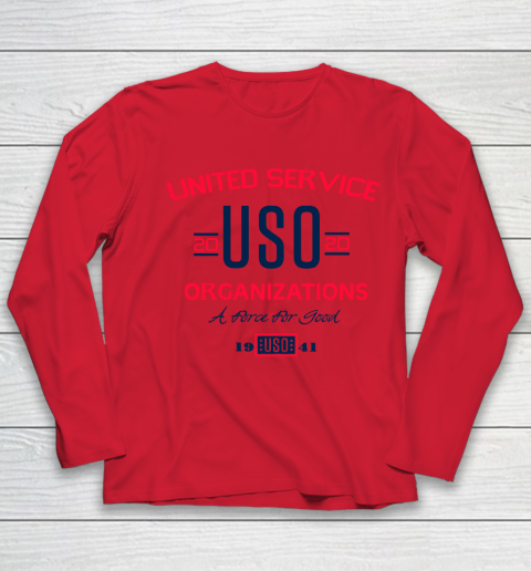USO 2020 United Service Organizations Youth Long Sleeve - Image 8