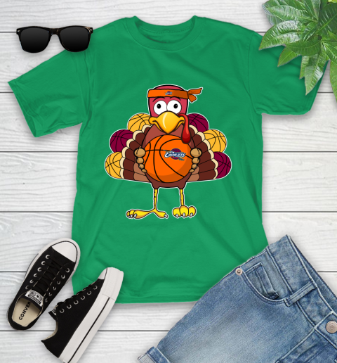 Cleveland Cavaliers Turkey thanksgiving day Youth T-Shirt 6
