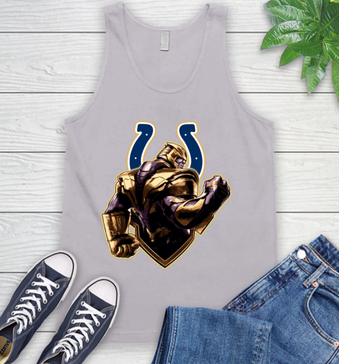 NFL Thanos Avengers Endgame Football Sports Indianapolis Colts Tank Top 4