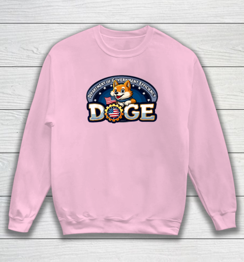 Funny DOGE Crypto Meme Department of Government Efficiency Sweatshirt 5