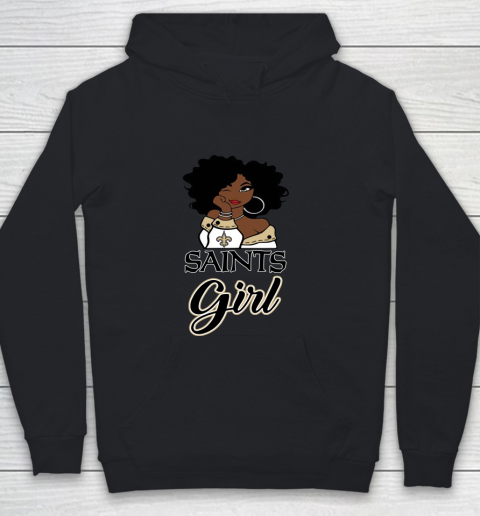 New Orleans Saints Girl NFL Youth Hoodie