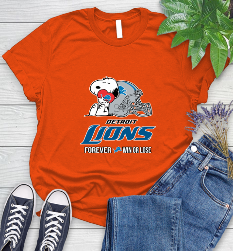 NFL The Peanuts Movie Snoopy Forever Win Or Lose Football Detroit Lions 94