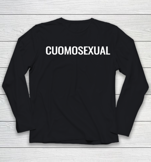 Cuomosexual T Shirt Andrew Cuomo for President Youth Long Sleeve