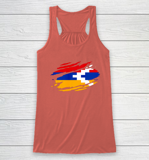Artsakh Flag Proud Artsakh Support Artsakh Strong Armenia Racerback Tank 3