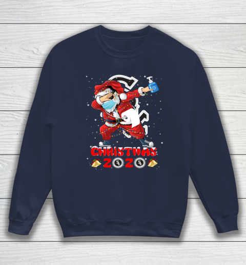 Chicago White Sox Funny Santa Claus Dabbing Christmas 2020 MLB Sweatshirt 2