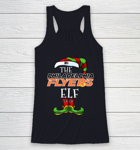 Philadelphia Flyers Christmas ELF Funny NHL Racerback Tank 7