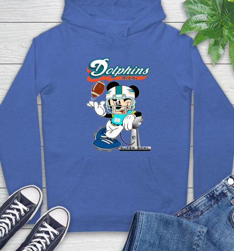 NFL Miami Dolphins Mickey Mouse Disney Super Bowl Football T Shirt Hoodie 9