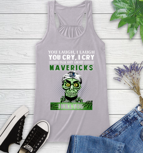 NBA Talk Shit About Dallas Mavericks I Kill You Achmed The Dead Terrorist Jeffrey Dunham Basketball Racerback Tank 4