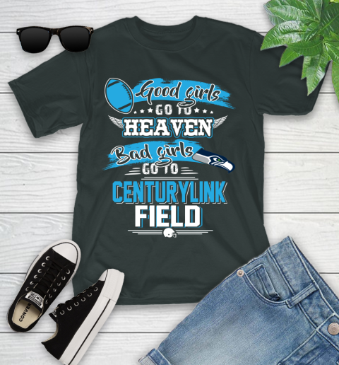 Seattle Seahawks NFL Bad Girls Go To Centurylink Field Shirt Youth T-Shirt 6