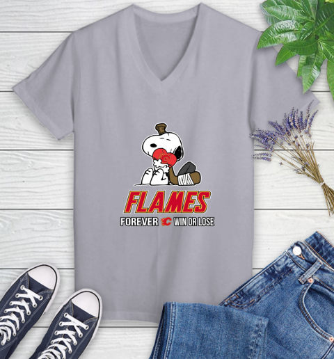NHL The Peanuts Movie Snoopy Forever Win Or Lose Hockey Calgary Flames 80