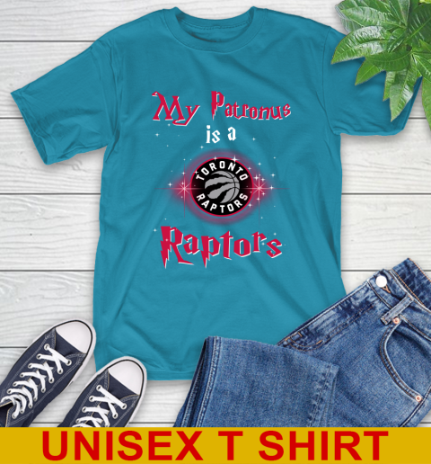 NBA Basketball Harry Potter My Patronus Is A Toronto Raptors T-Shirt 9