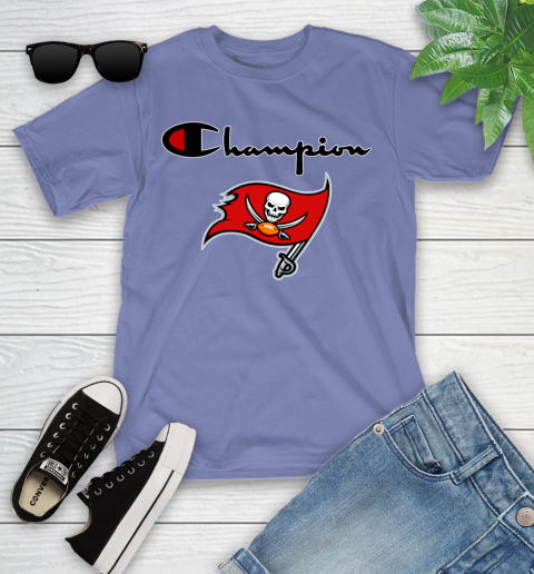 NFL Football Tampa Bay Buccaneers Champion Shirt Youth T-Shirt 12