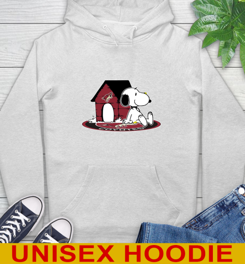 NHL Hockey Arizona Coyotes Snoopy The Peanuts Movie Shirt Hoodie