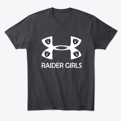 9otb raider girl under armour classic t shirt 2 front black