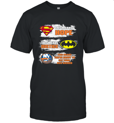 New York Islanders Kick Your Ass Unisex Jersey Tee